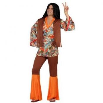 Disfraz Adulto Multicolor de Superhéroe, Militar, Insecto, Animal y Hippie para Carnaval, Halloween y Fiestas