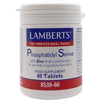 Fosfatidilserina 100 mg con Zinc Lamberts 60 Tabletas