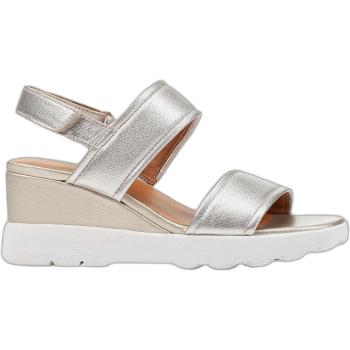 GEOX D SPHERICA EC6 A - CAPRA PERL. Zapatillas deportivas para mujer, color plateado, modelo D45G0A*000BV