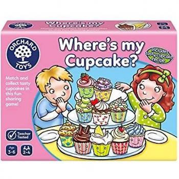 Orchard_Toys Where's My Cupcake? - Juego de Memoria, diseño de Cupcakes