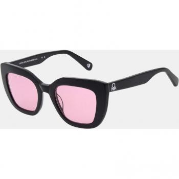 United Colors of Benetton 5061 001 Women's Sunglasses Black Size 50