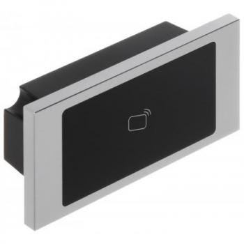 Módulo Adicional de Llamada Dahua VTO4202F-MB1, Estación Exterior Modular, 1 Botón, Videoportero IP, Aluminio Anodizado