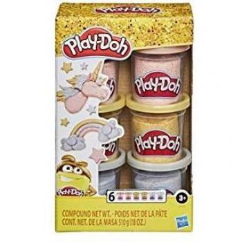 Hasbro Play-Doh Metallics Compound Collection E9433