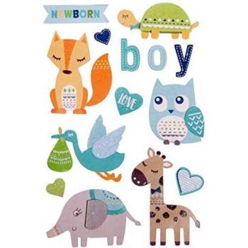 Stickers 3D de Nacimiento para Niño - Rayher