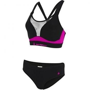Aqua sphere banador para mujer kuma mujer color negrorosa tamano 30