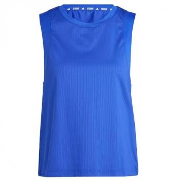 Camiseta Sin Mangas Adidas Studio Azul Semi Lucido S Mujer