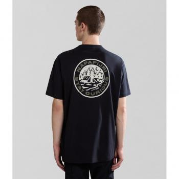Camiseta Napapijri S-Kotcho con dibujo en espalda