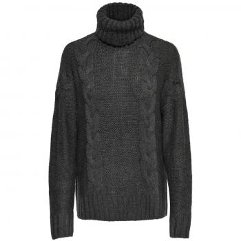 JACQUELINE de YONG - Jerséi - para Mujer Gris Oscuro S
