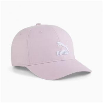 Gorra Curva Puma Archive Logo BB Grape Strapback Rosa Blanco