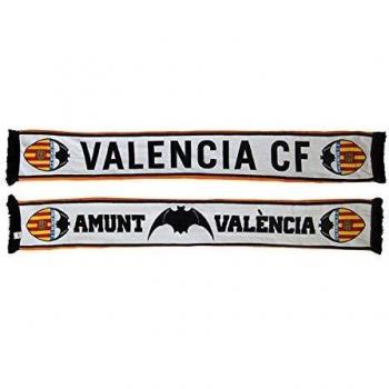 Bufanda Valencia CF Doble blanca Amunt