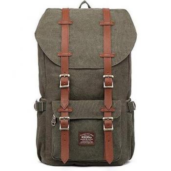 KAUKKO Mochila tipo casual, 40 cm, Verde