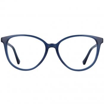 Square Full Rim Plastic Women’s Prescription Glasses - Blue Size 53 - Free Lenses - Blue Light Block Available - SmartBuy Collection