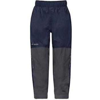 VAUDE Pantalones Infantiles Unisex Escape Pants Vi, Unisex niños, Pantalones, 41540, Eclipse Uni, 134-140 cm