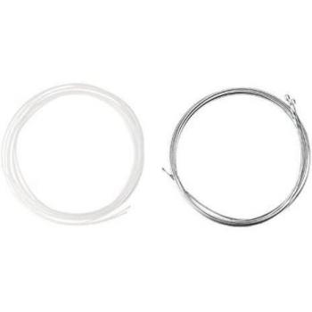 Jagwire STS-Lf Coated - Latiguillo de Freno para Bicicletas, Talla 1.1 x 1650 mm