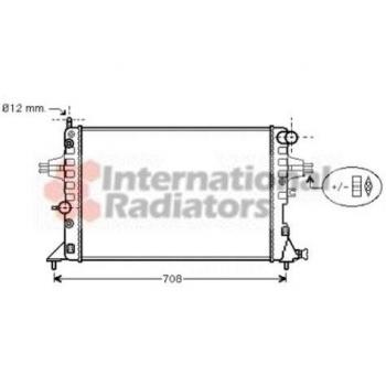 Van Wezel 37002254 Radiador, refrigeración del Motor