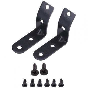 Qiilu Kit de Reparación de Bisagra de Caja de Guantera negro para A4 S4 RS4 B6 8E 2002-2008