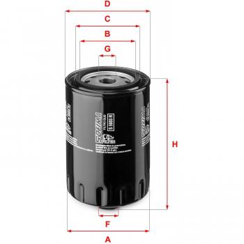 Filtro de aceite SOFIMA S 5603 R