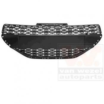 Rejilla de ventilación inferior negra para parachoques Peugeot 208 VAN WEZEL 4034590