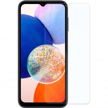 Protector de Pantalla Cristal Templado Premium para Samsung Galaxy A14 9H Dureza 2.5D Borde Redondeado Anti-Impactos Anti-Arañazos Ultrafino 0.3mm