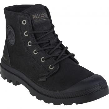 Palladium Pampa Hi Supply Leather Unisex Black Sneakers