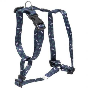 Arnés de Caminata Figgo Totto - Estampado Huesitos - Poliéster - Reducción de Presión - Talla S