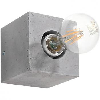 Aplique Ariz Concrete Grey 1 bombilla 10cm
