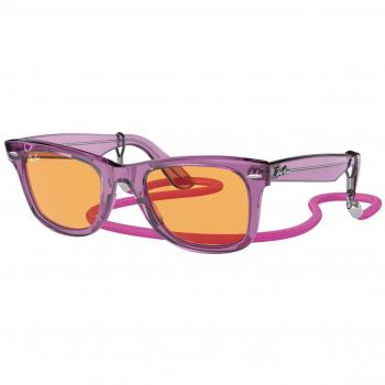 Ray-Ban RB2140F Asian Fit 661313 Men's Sunglasses Purple 52mm