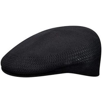 Kangol Tropic Ventair 504 Black Beret Cap for Men Size L