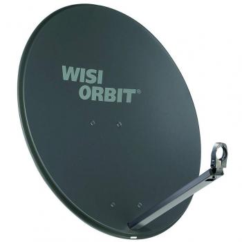 Antena Parabólica Offset Wisi OA 38 H 80cm Gris Anthracita con 37 dB DVB-S/S2