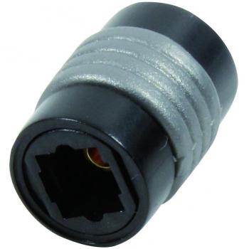 Adaptador Toslink Hembra-Hembra LogiLink CA1018, Audio Digital, Color Negro