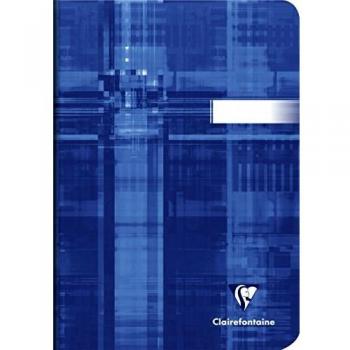 Cuaderno Clairefontaine A5, 48 hojas, 90g, en blanco, grapado