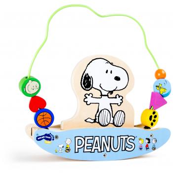 Bucle de Entrenamiento Snoopy - Juguete de Madera Maciza para Bebés - Diseño Small Foot