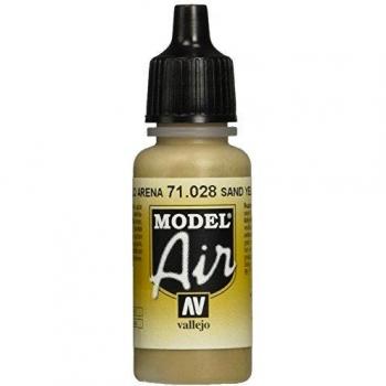 Vallejo Model Air 17ml - Sand Yellow 71028