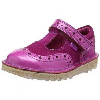 KickersKick T Brogie Patent Infant Dk Pink/ Dk Purple - Mary Jane chica
, color Rosa, talla 39 1/3 EU