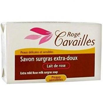 Jabón Surgras Extra Suave con Leche de Rosa para Pieles Sensibles 250 g