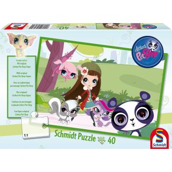 Rompecabezas Littlest Pet Shop de 40 piezas