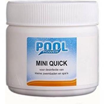 Pool Power Pastillas para Spas y Piscinas Pequeñas Mini Quick Capacidad 0,5 kg