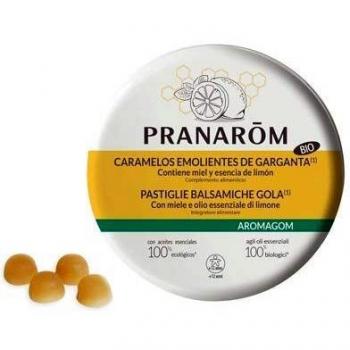 Pranarom Emollient Candies Honey Lemon Bio 45 gr