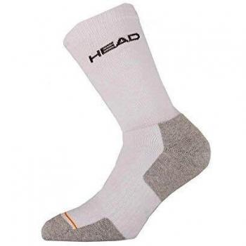 Head Socks Tennis Crew Athletes calcetin, Hombre, Blanco, 35-38