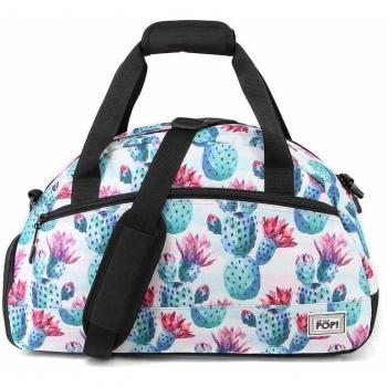 Bolsa de Deporte Oh My Pop! Nopal Uptown, Multicolor