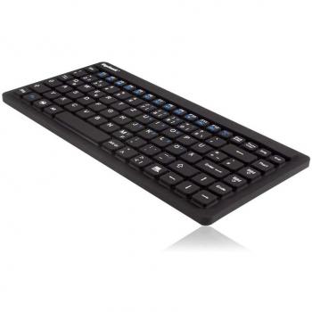 Teclado Industrial Mini USB Keysonic KSK-3230IN Impermeable y a Prueba de Polvo, NEMA 4X e IP68, Color Negro