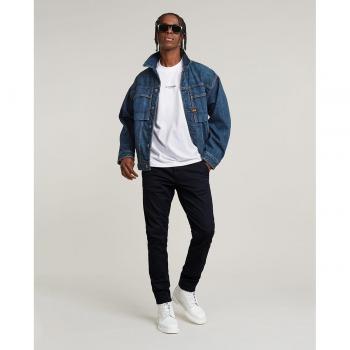 G-Star Raw Pantalones Chino 3.0 de Hombre, Modelo D25179-C105, Color Negro