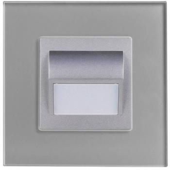 Baliza LED 1W KOOB frontal cristal gris