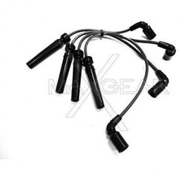 MaXgear Zündleitungssatz Funda de protección Negro