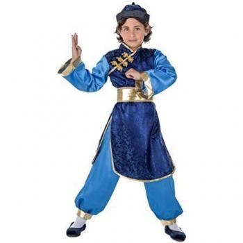 Banyant Toys Disfraz Chino Azul 3-4 años