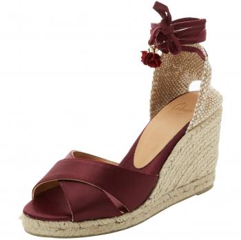 Castañer Belona/8/Fw18006, Alpargatas para Mujer, Rojo