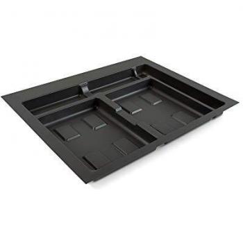 Emuca Basura para cajón, Recortable para Cubos de Reciclaje, Base módulo 60cm