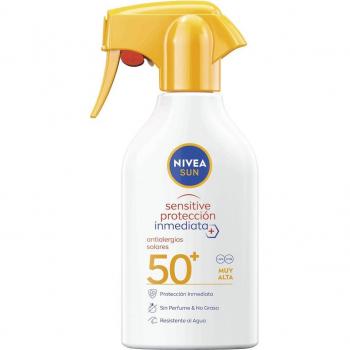 Nivea Sun Sensitive Protección Inmediata Spray Solar Antialergias SPF50+ 270ml