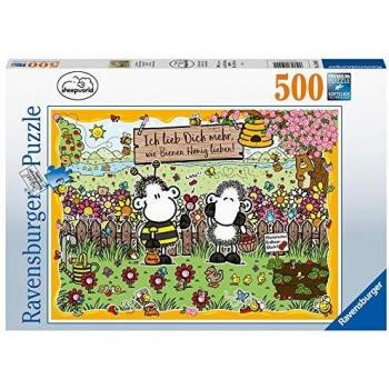 Rompecabezas Ravensburger 15044 Amor de Abejas 500 Piezas