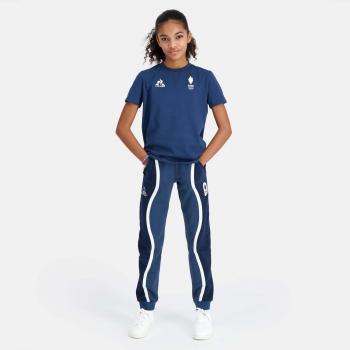 Le Coq Sportif Efro 24 N° 1 Children's Jogging Suit - Blue, Olympic Village Style